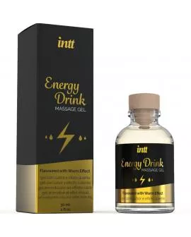 INTT MASSAGE & ORAL SEX - MASSAGEGEL MIT AROMATEM ENERGIE-CA-DRINK UND ERWÄRMUNGSEFFEKT
