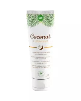 INTT Veganes Gleitgel auf Wasserbasis - Intensiver Kokosnusgeschmack