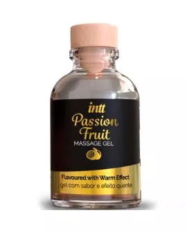 INTT Massage & Oral Sex - Massagegel Passionsfrucht Wärmeeffekt
