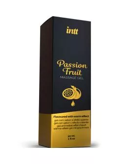 INTT Massage & Oral Sex - Massagegel Passionsfrucht Wärmeeffekt