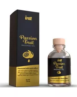 INTT Massage & Oral Sex - Massagegel Passionsfrucht Wärmeeffekt