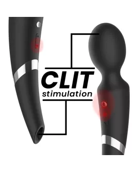 BLACK&SILVER - BECK STAB UND SAUGNAPF 2 IN 1 SILIKON