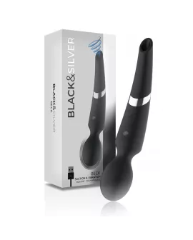 BLACK&SILVER - BECK STAB UND SAUGNAPF 2 IN 1 SILIKON