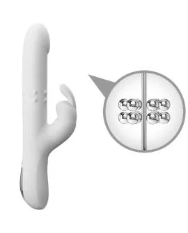 PRETTY LOVE - REESE VIBRATOR MIT SILBERNE ROTATION