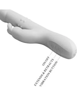 PRETTY LOVE - REESE VIBRATOR MIT SILBERNE ROTATION