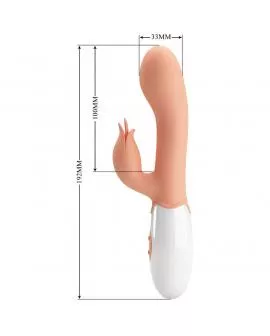 PRETTY LOVE - BLOODY MARY VIBRATOR MIT STIMULATOR