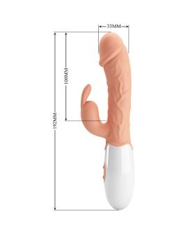 Pretty Love - Osterhasen-Vibrator mit Stimulator