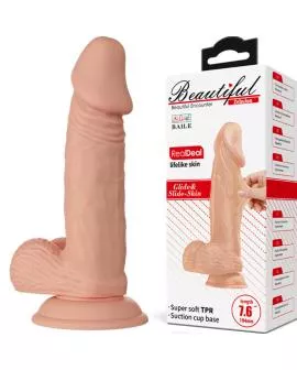 Baile Zebulon - Flexibler Realistischer Dildo 19,4 cm Natürlich