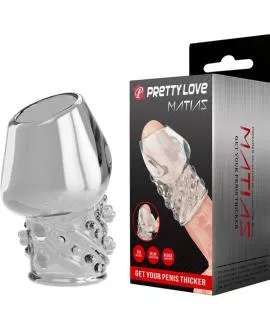 Pretty Love Matias - Transparente Penis Dildo