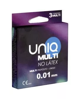 UNIQ Multi Latexfreie Kondome - 3 Einheiten