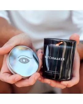 EYE OF LOVE - MATCHMAKER BLACK DIAMOND MASSAGEKERZE ZIEHEN SIE SIE AN, 150 ML