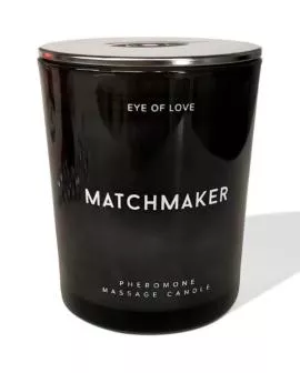 EYE OF LOVE - MATCHMAKER BLACK DIAMOND MASSAGEKERZE ZIEHEN SIE SIE AN, 150 ML