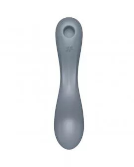 SATISFYER - CURVE TRINITY 1 AIR PULSE VIBRATION GRAU