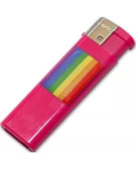 PRIDE Feuerzeug mit LGBT-Flagge - Erotik Pride