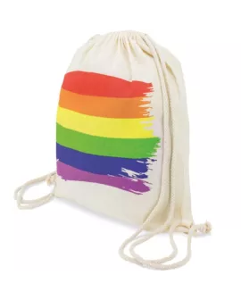 Pride - LGBT-Flaggen-Rucksack aus Baumwolle