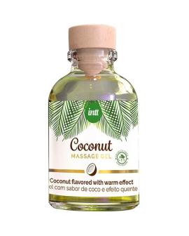 INTT - Veganes Massagegel Kokosnusssgeschmack Erwärmend