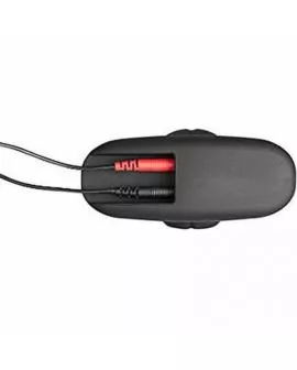 ELECTRASTIM - SILIKON SCHWARZ ROCKER BUTT PLUG GRO