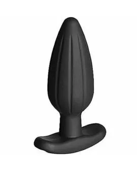 Electrastim - Silikon Schwarz Rocker Butt Plug Groß