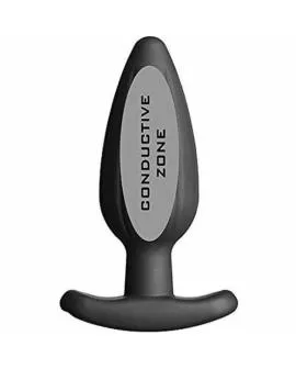 Electrastim - Silikon Schwarz Rocker Butt Plug Groß