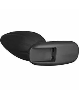 Electrastim - Silikon Schwarz Rocker Butt Plug Groß