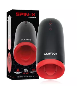 Jamyjob Spin-X Heiz- und Rotations-Masturbator