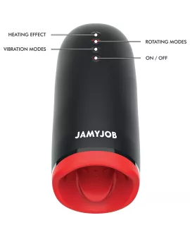 Jamyjob Spin-X Heiz- und Rotations-Masturbator
