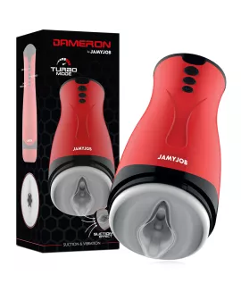 JAMYJOB Dameron Saug- und Vibrations-Masturbator