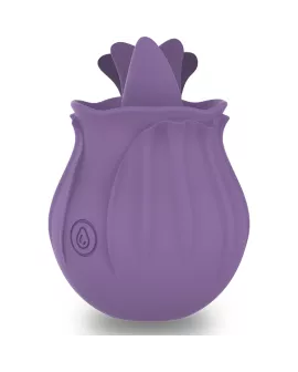 INTENSE Violetter Clitoris-Stimulator - 10 Vibrationen Fleder