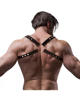 Fetish Submissive Attitude - Öko-Leder Rückengeschirr Männer