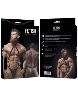 Fetish Submissive Attitude - Jockstrap-Gurt für Herren aus Öko-Leder