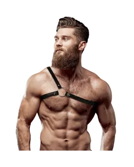 Fetish Submissive Attitude - Schultergeschirr Männer Öko-Leder