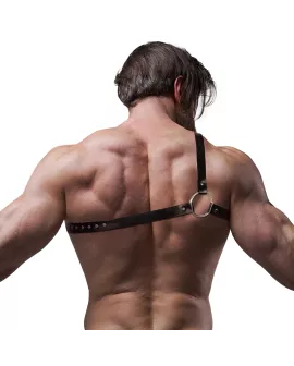 Fetish Submissive Attitude - Schultergeschirr Männer Öko-Leder