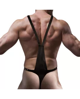 Fetish Submissive Attitude - V-förmiges Öko-Leder-Geschirr