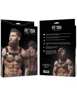 Fetish Submissive Attitude - Eco-Leder Brustgeschirr Herren