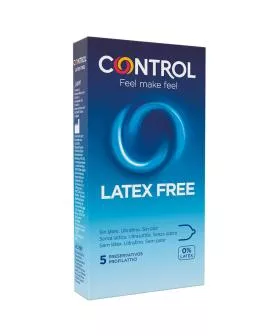 Control Free Sin Latex-Kondome - 5 Stück