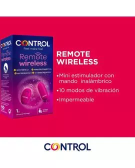 Control - Persönlicher Massager mit Drahtloser Fernbedienung