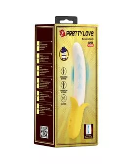 Pretty Love Banana Geek - Super Power Silikon Vibrator 7 Modi