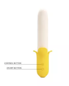 Pretty Love Banana Geek - Super Power Silikon Vibrator 7 Modi