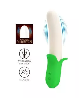 Pretty Love Banana Knight Super Power - 7 Silikonvibrationen