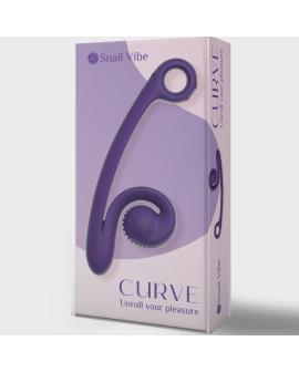 SNAIL VIBE - CURVE VIBRATOR LILA