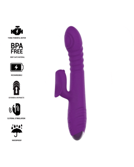 Intense Iggy Multifunktions-Vibrator Up & Down - Lila