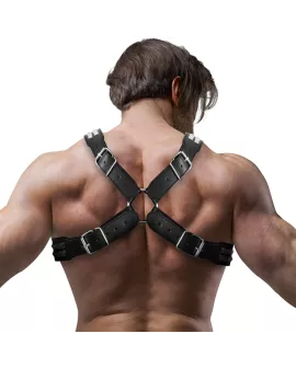 Fetish Submissive Attitude - Gekreuztes Brustgeschirr für Männer