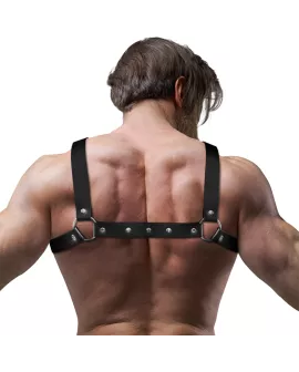 Fetish Submissive Attitude - Öko-Leder Geschirr für Männer