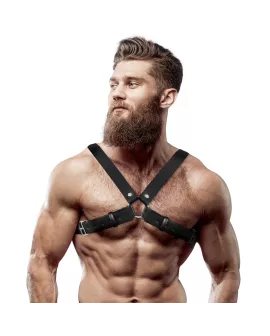 Fetish Submissive Attitude - Öko-Leder Geschirr für Männer