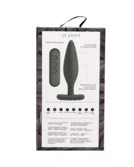 Je Joue Egon Anal Plug Vibrator - Schwarz
