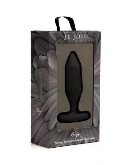 Je Joue Onyx - Anal Plug Vibrator Schwarz