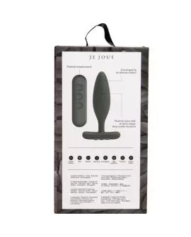 Je Joue - Vesta Anal Plug Vibrator Schwarz