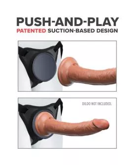 PIPEDREAMS Body Dock Elite-Gurt - Erotik-Harness