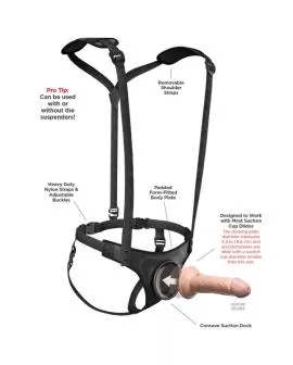 PIPEDREAMS - Body Dock Strap-On-Hosenträger