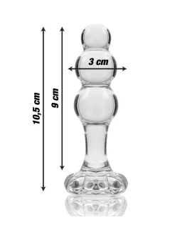 Nebula Series by Ibiza - Modell 1 Glasstecker Transparent 10,5 cm